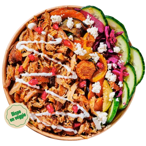 Berliner_Poke La version originale du kebab berliner version bowl dispo en véggie