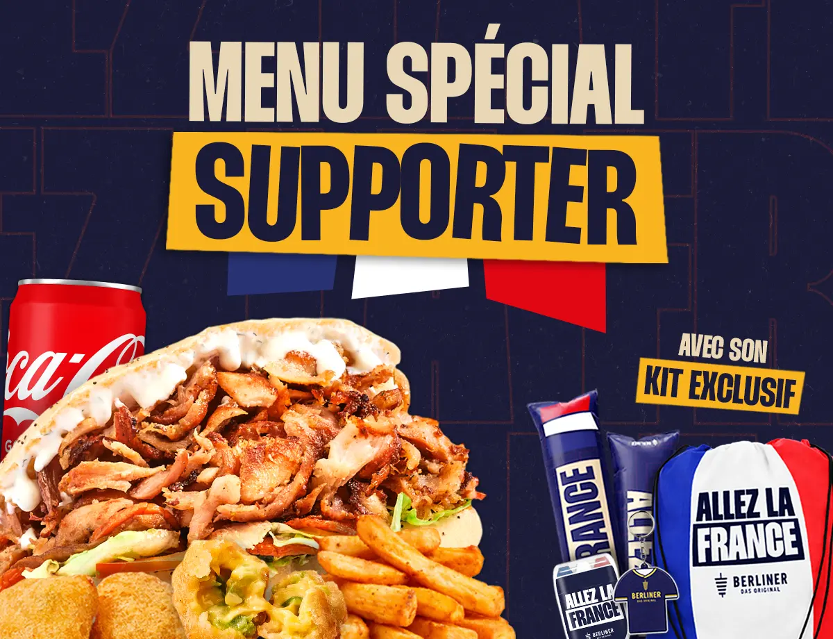 Menu spéciale supporter