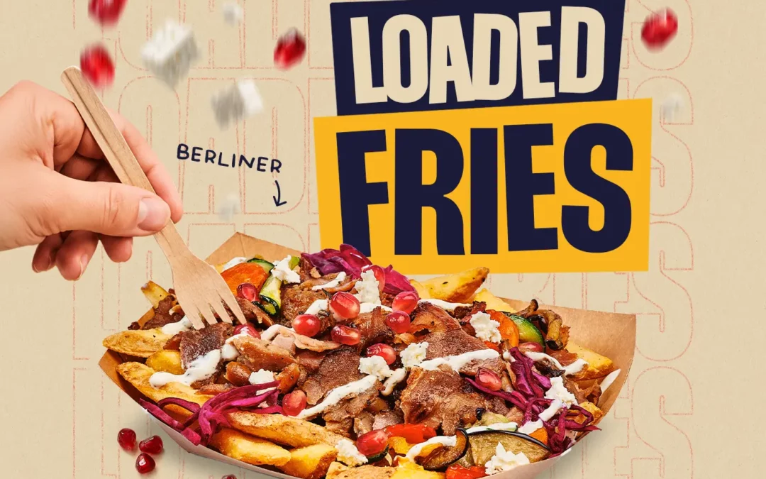 Loaded Fries découvrez les 3 nouvelles recettes de Berliner Das Original