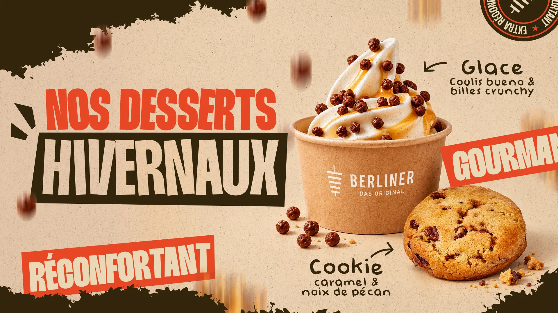 Berliner Das Original dévoile ses deux nouveaux desserts hivernaux